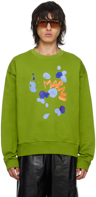 MARNI GREEN KIWI SWEATSHIRT