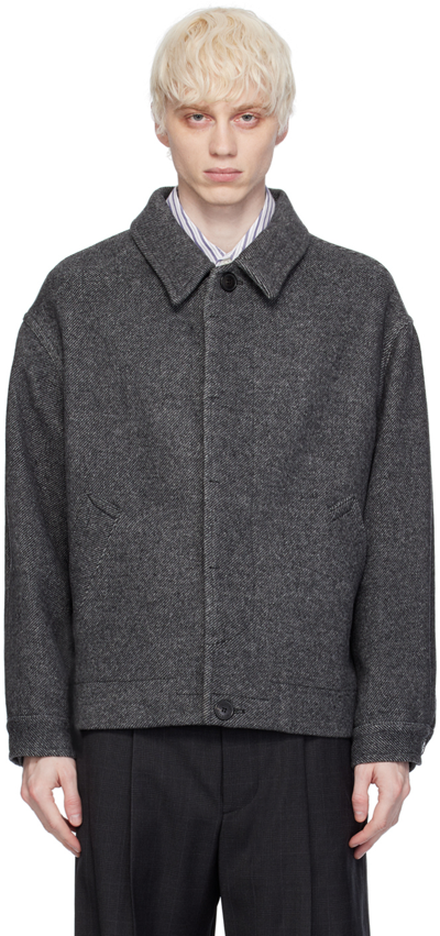 Isabel Marant Gray Simon Coat In 02gy Grey