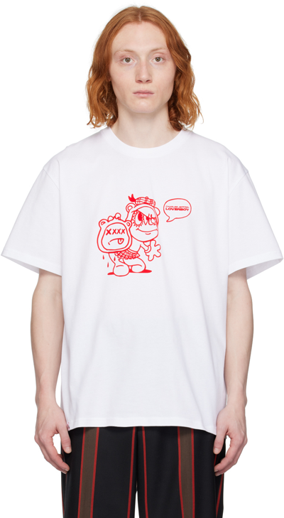 Charles Jeffrey Loverboy T-shirts In White