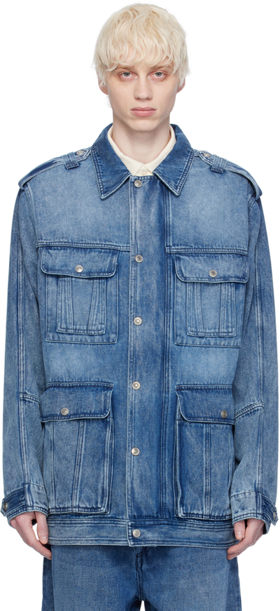 Isabel Marant Buttoned Long In Blue