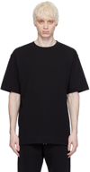Dries Van Noten Crew Neck Short Sleeve Cotton T-shirt In 900 Black