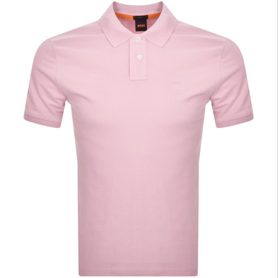 Boss Casual Boss Passenger Polo T Shirt Pink