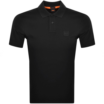 Boss Casual Boss Passenger Polo T Shirt Black