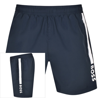 Hugo Boss Boss Dolphin Swim Shorts Navy