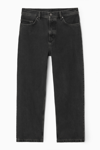 Cos Dome Jeans - Straight/ankle Length In Black
