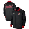 NIKE NIKE BLACK PORTLAND TRAIL BLAZERS 2023/24 CITY EDITION AUTHENTIC SHOWTIME PERFORMANCE RAGLAN FULL-ZI