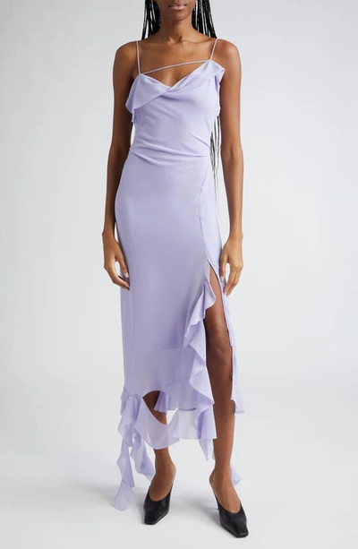 Acne Studios Sleeveless Dress In Lilac Purple
