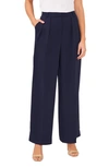Halogen Pleated Boyfriend Pants In Classic Navy