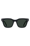 Raen Huxton Pol S762 Square Polarized Sunglasses In Green