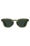 RAEN SQUIRE POLARIZED ROUND SUNGLASSES