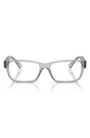 PRADA 56MM SQUARE OPTICAL GLASSES