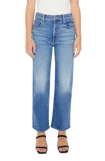 MOTHER LIL' ZIP RAMBLER FLOOD JEANS