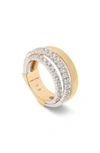 Marco Bicego Masai Diamond Ring In Yellow Gold/ Diamond