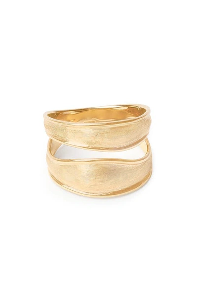 Marco Bicego 18k Lunaria Yellow Gold Split Ring Size 7