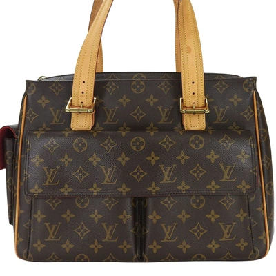 Pre-owned Louis Vuitton Multiple Cité Brown Canvas Tote Bag ()