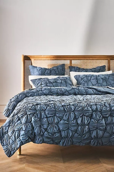 Anthropologie Constance Cloud Jersey Quilt In Blue