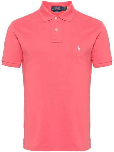 Polo Ralph Lauren Polo With Logo In Red