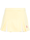 CASABLANCA MINI SKIRT WITH EMBROIDERY