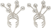 Hugo Kreit Silver Wishbone Ring Set In Silver