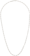 TOM WOOD SILVER BOX CHAIN NECKLACE