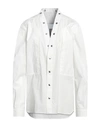 RICK OWENS RICK OWENS MAN SHIRT WHITE SIZE 42 COTTON