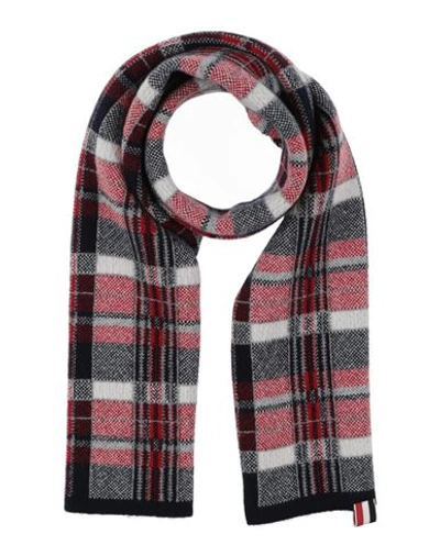 Thom Browne Man Scarf Red Size - Cashmere