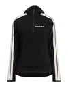 Palm Angels Woman Sweatshirt Black Size M Polyester In Black