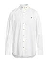 Vivienne Westwood Shirt With Subtle Orb Embroidery And Tailored Fit In White