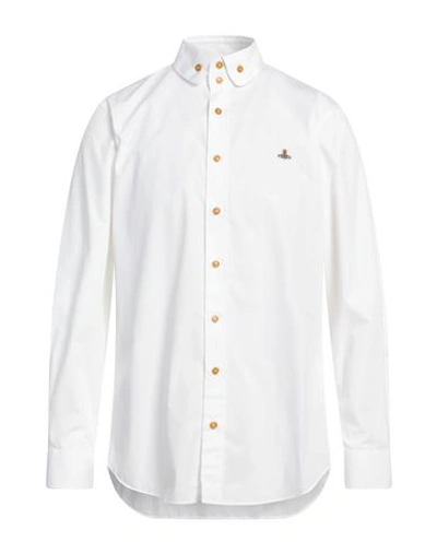 Vivienne Westwood Man Shirt White Size 40 Cotton