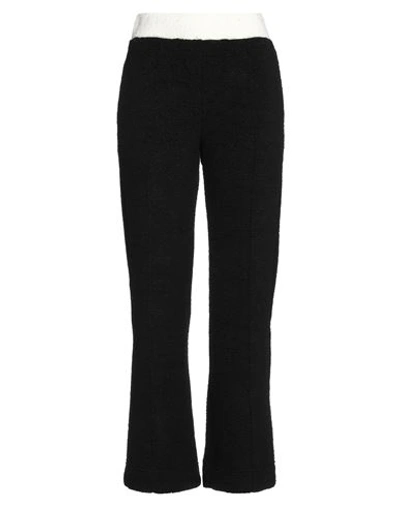 Casablanca Woman Pants Black Size Xxs Modal, Virgin Wool, Polyamide, Polyester, Cashmere
