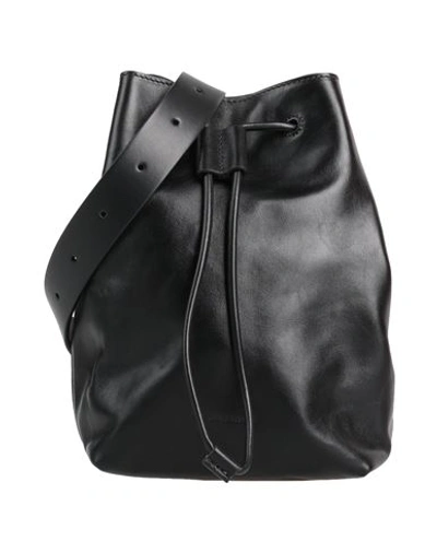 Jil Sander Man Cross-body Bag Black Size - Calfskin
