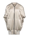 Rick Owens Women's Girdered Bubble Jacket In Pearl