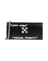 Off-white Woman Cross-body Bag Black Size - Soft Leather
