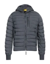 PARAJUMPERS PARAJUMPERS MAN PUFFER GREY SIZE M POLYAMIDE