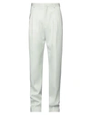 Lanvin Man Pants Light Green Size 32 Virgin Wool In Green