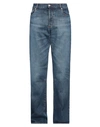 Heron Preston Man Jeans Blue Size 31 Cotton, Hemp, Elastane In Blue