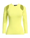 Dsquared2 Woman Sweater Acid Green Size L Viscose, Polystyrene