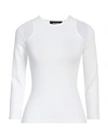 Dsquared2 Woman Sweater White Size M Viscose, Polystyrene