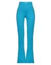 Off-white Off White Techno Jersey Flared Leggings In Blue