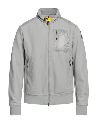 Parajumpers Man Jacket Light Grey Size Xl Polyester, Polyamide, Elastane