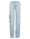 Off-white Weekend Max Mara Manu Double-breasted Virgin Wool Coat In Blue