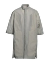 Rick Owens Man Shirt Beige Size 38 Polyamide In Beige
