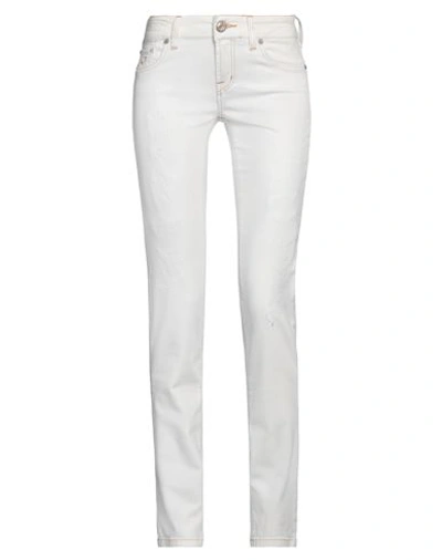 Jacob Cohёn Woman Jeans White Size 26 Cotton, Elastane