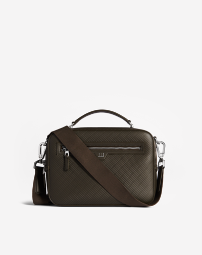 Dunhill Contour Top Handle Bag In Green
