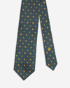 DUNHILL SILK FLORAL NEATS PRINTED TIE