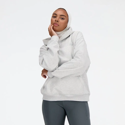 New Balance Women's Athletics French Terry Hoodie In Grey