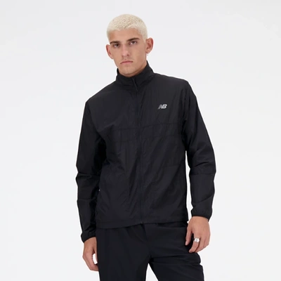 New Balance Men's Athletics Packable Jacket In Black