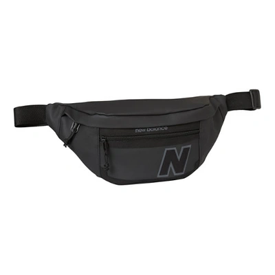 New Balance Unisex Legacy Waist Bag In Black