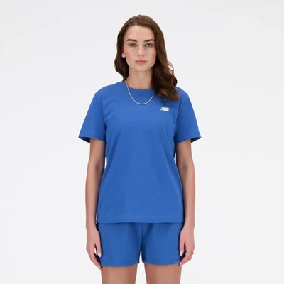 New Balance Women's Sport Essentials Jersey T-shirt In Blue