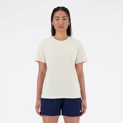 New Balance Women's Sport Essentials Jersey T-shirt In Beige